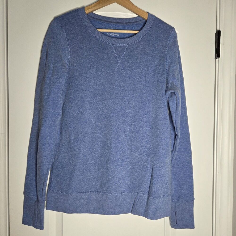 Tek Gear Womens Medium Blue Crewneck Sweater